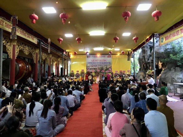 Di tích Danh thắng Chùa Hang - phường Bắc Hồng tổ chức Lễ kỷ niệm 25 năm ngày phục dựng, tôn tạo 